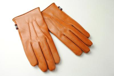 キャメルレザー手袋